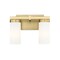 Z-Lite Danica 2 Light Vanity, 11.75in. W x 9in. H, Modern Gold 3044-2V-MGLD - alternate 7